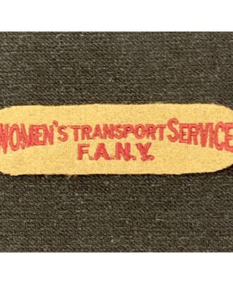 British-Army-Repro-Formation-Sign-Patch-Women’s-Transport-Service-F.A.N.Y