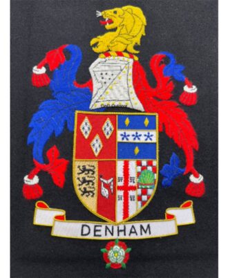 Family-Crest-Available-in-Frame-Sizes-From-A5-To-A2-Custom-Made-Hand-Embroidered-Bullion-And-Wire-Family-Crest